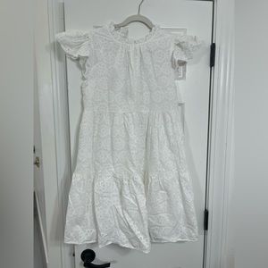 Crown & Ivy White Dress, Size Small